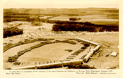 Aeroplane View Of The Opening Ceremonies