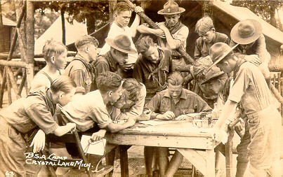 B.S.A. Camp, Crystal Lake, Michigan