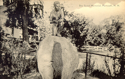 Boy Scout Memorial Statue, Plymouth, New Hampshire