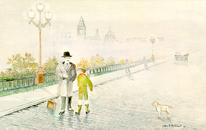 Visit to England in 1909