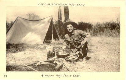 #17 - A Happy Boy Scout Cook