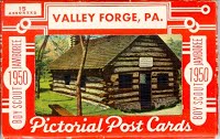 Valley Forge Postcards for the 1950 Jamboree