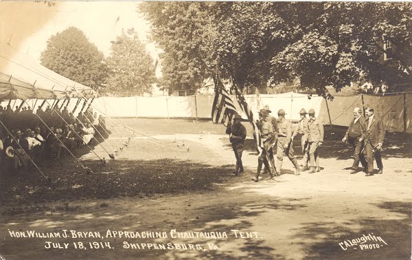 Bryan Approaching Chautauqua