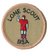 Lone Scout Patch Today!