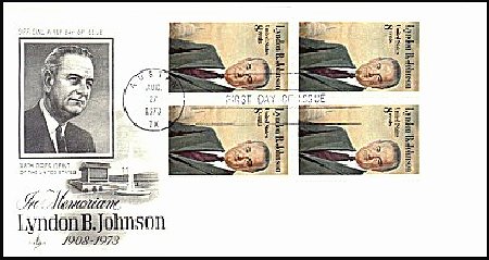 Johnson 1973 FDC