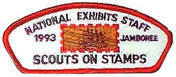 SOSSI National Exhibits Council Shoulder Patch